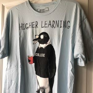 Funny College Penguin T-Shirt